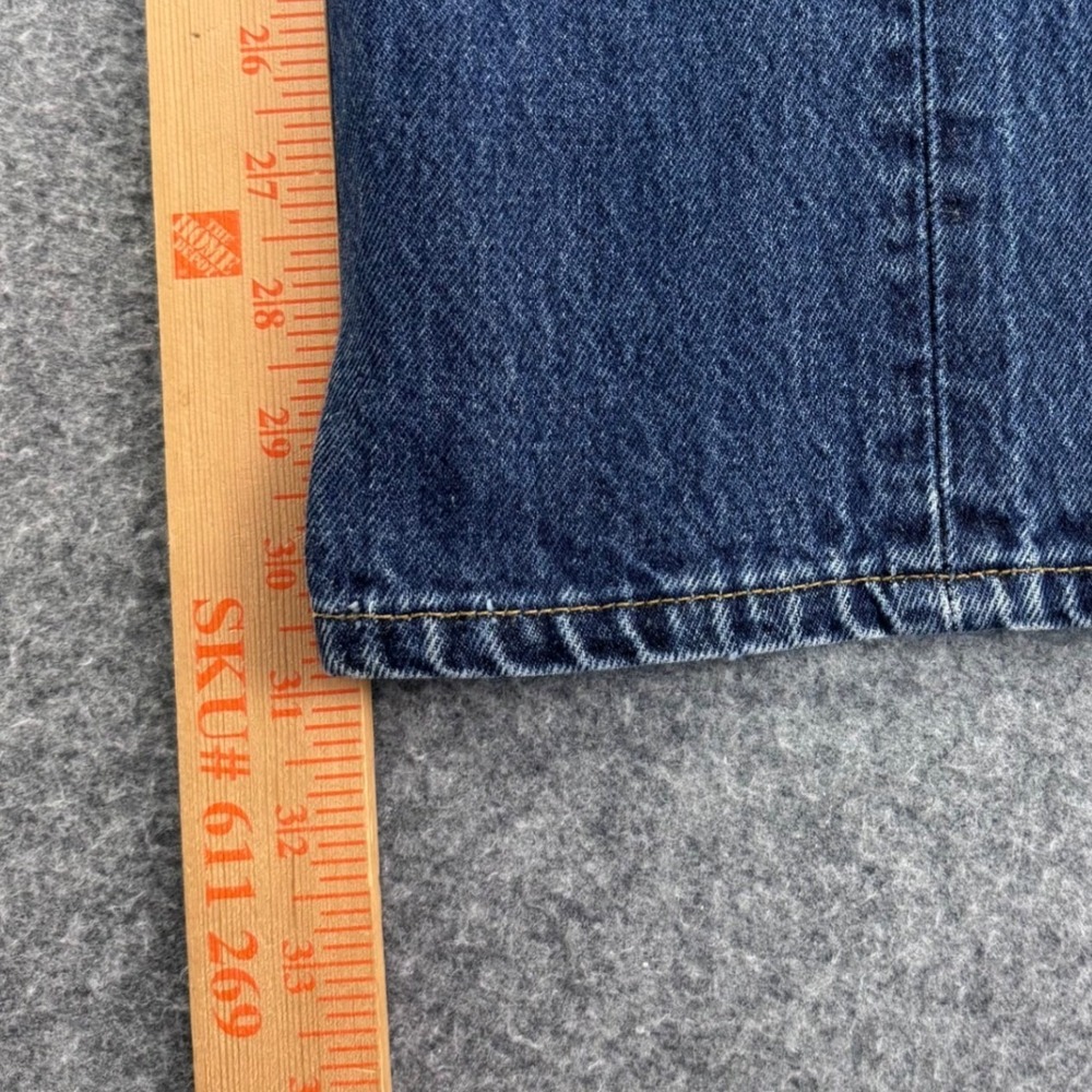 Vintage Levis 501 Jeans Womens Blue Light Wash Straight Made In USA Fits 28x31 - Picture 12 of 13